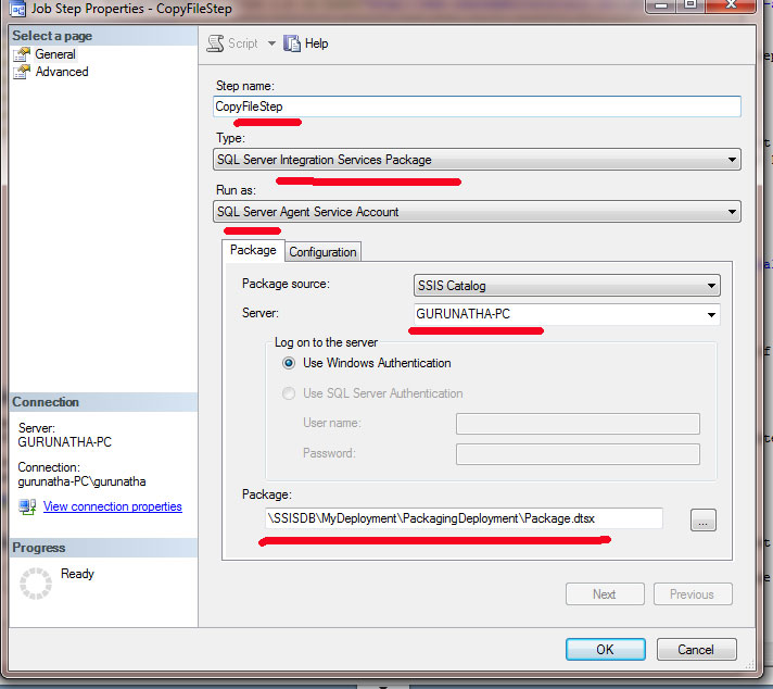 Scheduling SSIS Package From SQL Server Agent Step by Step : Learn MSBI ...